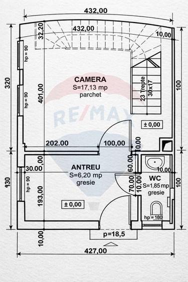 Spatiu de birouri de 80 mp de inchiriat pe str. Petofi Sandor