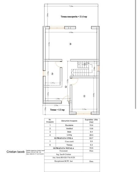 Casa individuala P+1E, 140 mp + teren 435 mp - Mirolsava - 11