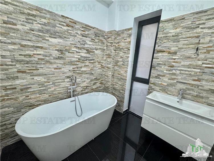 Apartament mobilat si utilat cu 3 camere de inchiriat + gradina 28mp in zona de