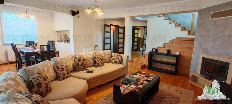 Vila individuala superba, 5 camere, complet utila/mobilata ultramodern, 1000mp