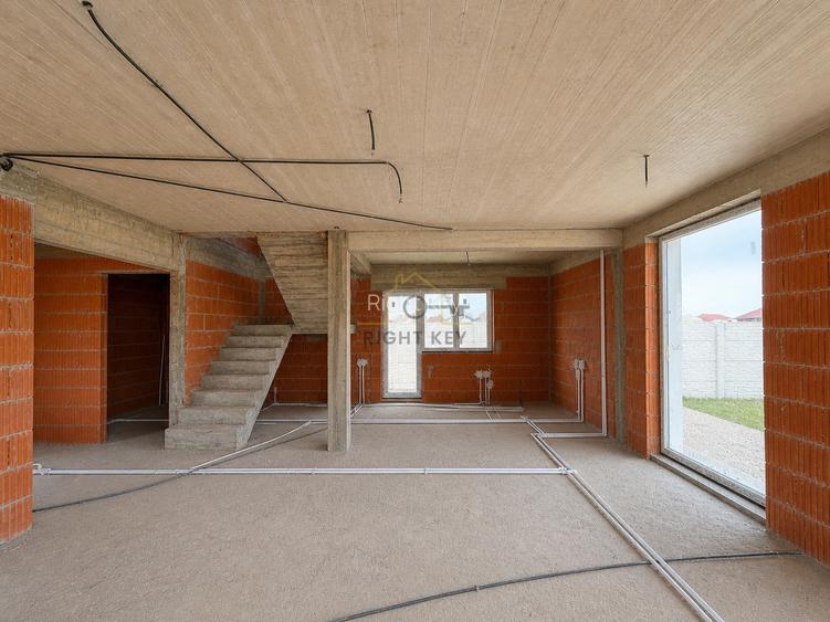 Casa P+1, 4 cam, 350mp teren, toate utilitatile, la rosu! Comision 0% - 4