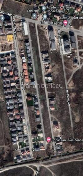 Teren inravilan, Otopeni, str 23 August, 700 mp (560 utili 140 cota de drum) - 2