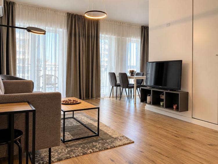 For Rent Modern 3-Room Apartment | Belvedere Residence | Pipera Metro