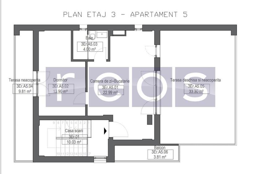VANZARE PENTHOUSE | ETAJ 3 | ZONA PALLADY