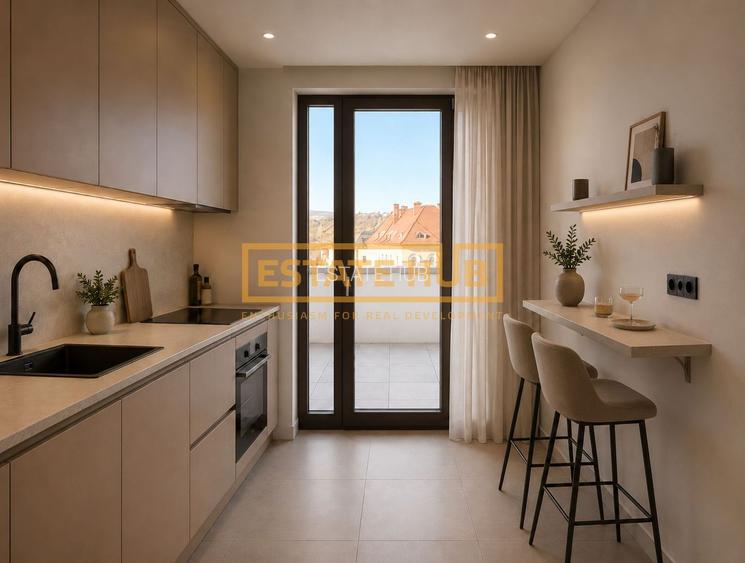 3 camere Clinicilor | terasa 30 mp| vedere spre Parcul Central | Comision 0% - 7