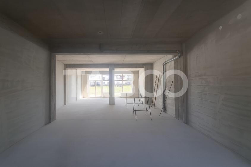 Spatiu comercial de vanzare 116 mp vad excelent Selimbar Sibiu