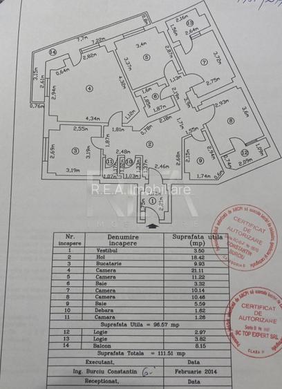 4 Camere | Ultracentral | Bloc din ’80 | 1 Min Metrou - 9