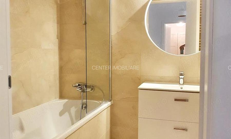 Central Rezidence,Parcul C arcului, 2 camere lux, 60 mp, terasa, etaj 4 - 6