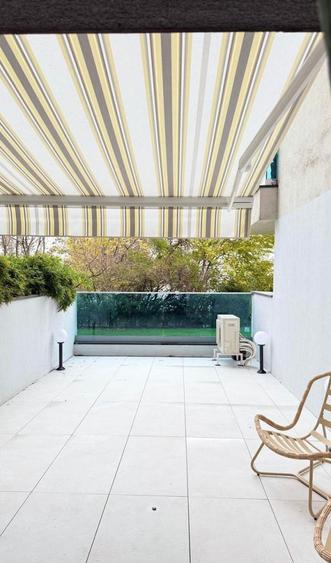 Apartament de 3 camere, 114 mp, centrala, parcare, terasa 37 mp, zona Floreasca