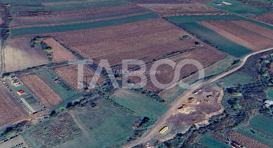 Teren de vanzare 8700 mp cu un front de 30m in Sura Mare - 2