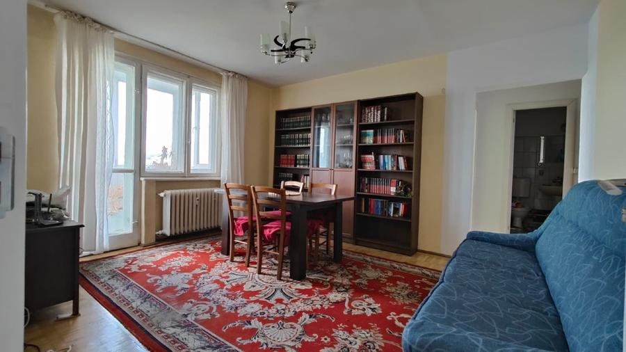 Apartament 3 camere – Șoseaua Ștefan cel Mare – etaj 6/7 – 2 balcoane – luminos