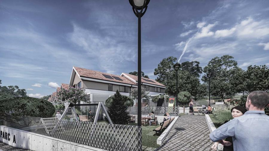Duplex 5 camere in Chinteni, teren 275 mp, utili 118 mp