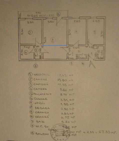 Vânzare: 3 Camere Decomandat | București, Bd. Brâncoveanu, Bloc 1993, Proprietar