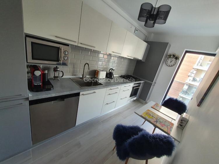 65mp Bloc nou, Terasa mare, stil Scandinav, Complet utilat/mobilat - 13