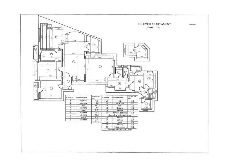 Apartament Foarte Mare Interbelic Superb Conservat ! OPORTUNITATE !