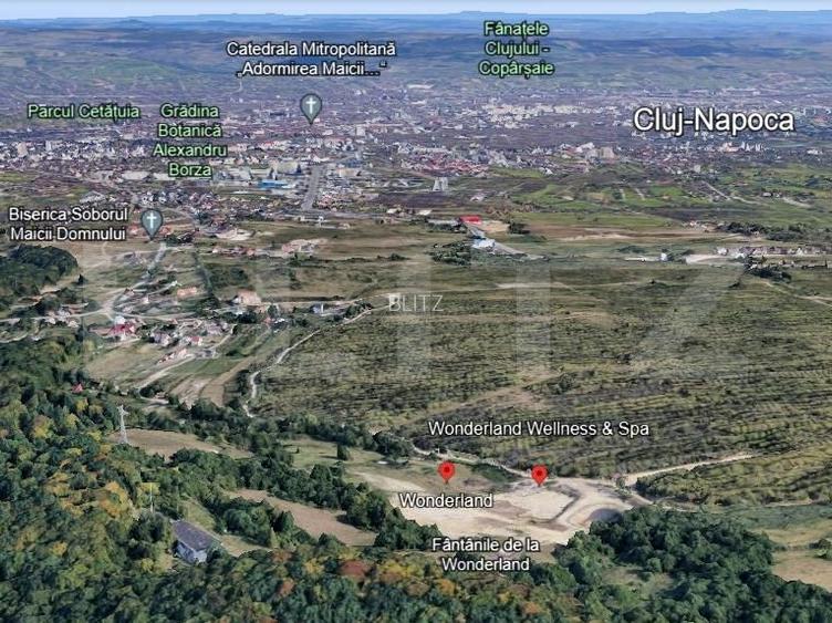 Teren cu autorizatie de constructie duplex, 1061 mp, zona Wonderland - 3