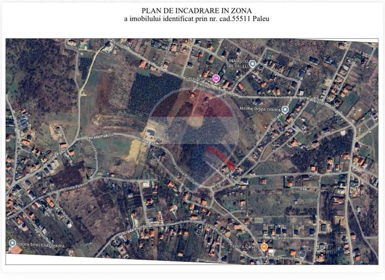 Teren intravilan de vanzare 1,757mp Oradea - Strada Padurii