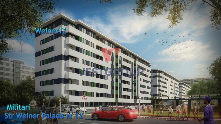 Apartamente Studio 2 Camere Militari Weiner 12 Direct Dezvoltator