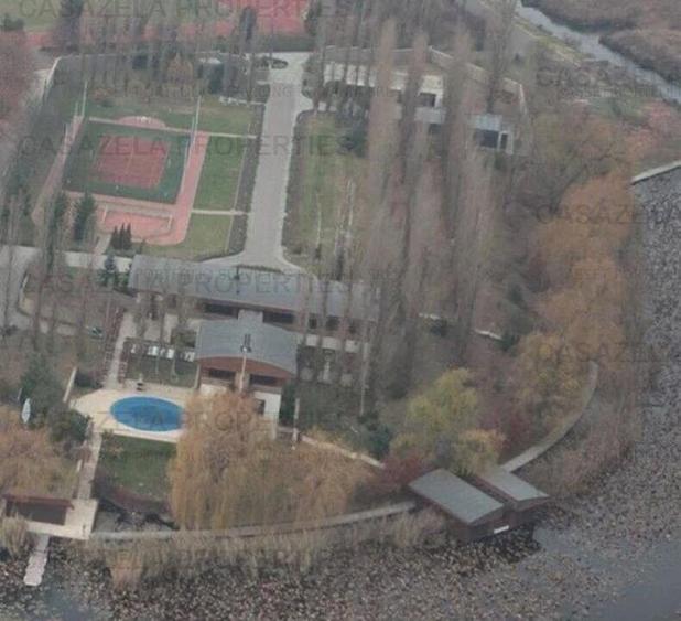 Casa cu piscina si teren de tenis, Silistea Snagovului