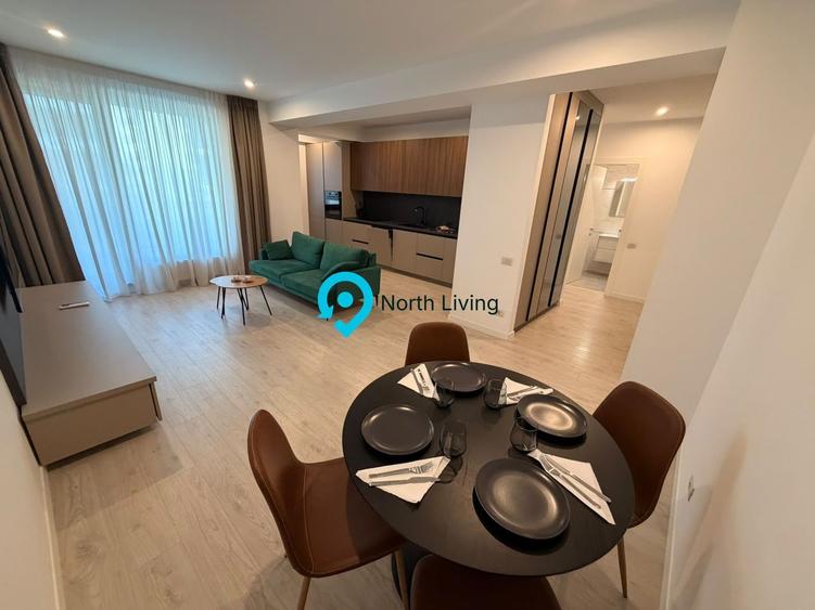 **Apartament modern cu 2 camere | Complet mobilat și utilat | Pipera P