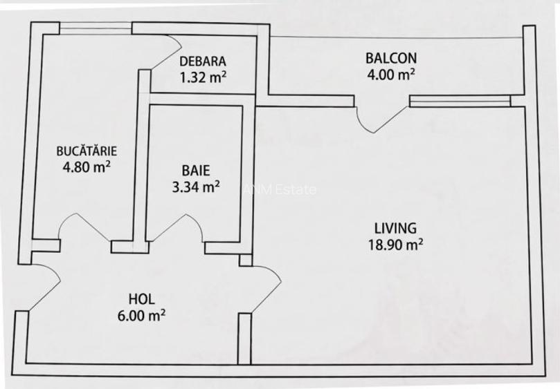 Garsoniera bloc mixt parter plus balcon zona metrou Romancierilor - 7
