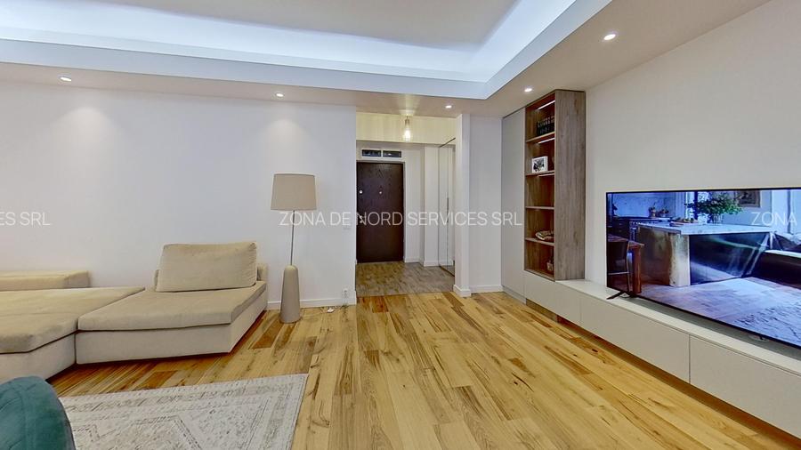 Șoseaua Nordului – Parc Herăstrău | 2 camere, parter | Terasă | Parcare | Lux - 5
