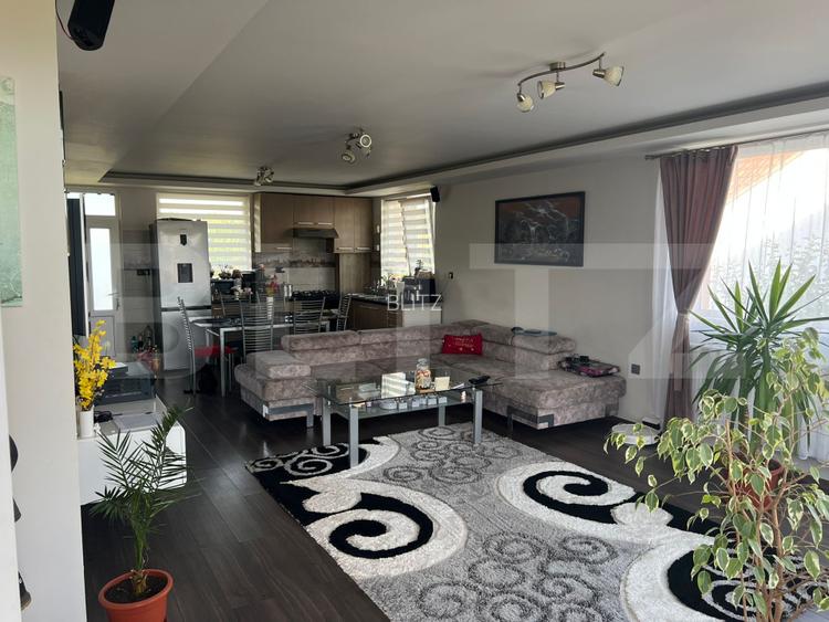 Casă tip duplex Bărdășești – mobilată, utilată, cu vedere panoramică - 3