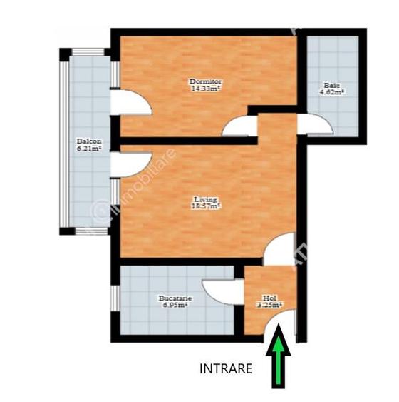 Apartament 2 camere balcon loc parcare Selimbar Sibiu