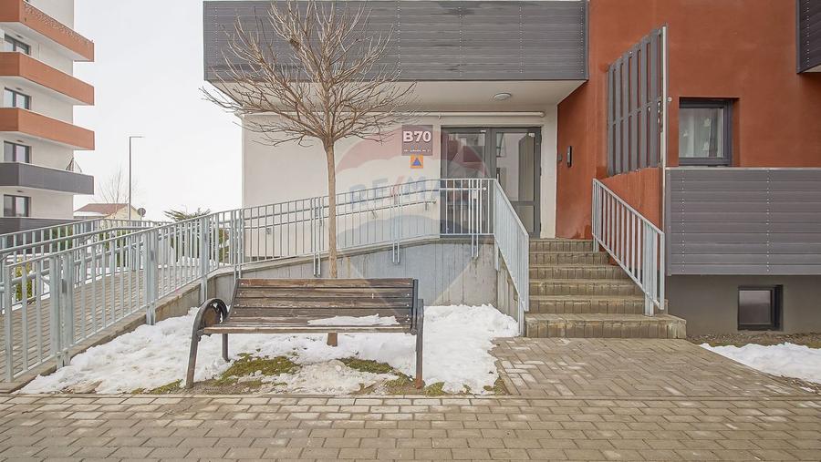 Apartament cochet 2 camere open space|loc de parcare|boxa