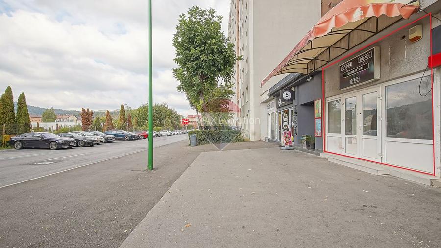 Închiriez spațiu comercial, 80 mp, Str Prunului, Noua