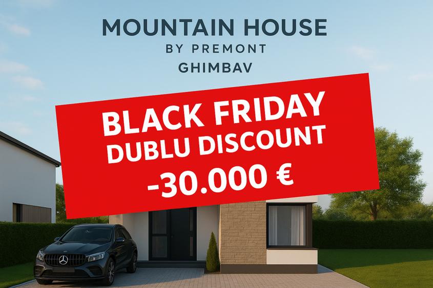 Vila noua locatie de top Ghimbav - Direct de la Proprietar discount 30000 euro