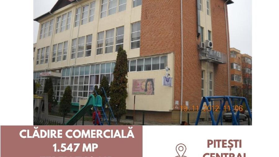 Clădire comercială Pitești - CENTRAL 1.547 mp + Teren 760 mp