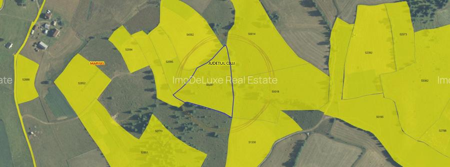Teren intravilan in Marisel, 10630 mp, zona Cabana Motilor - 4