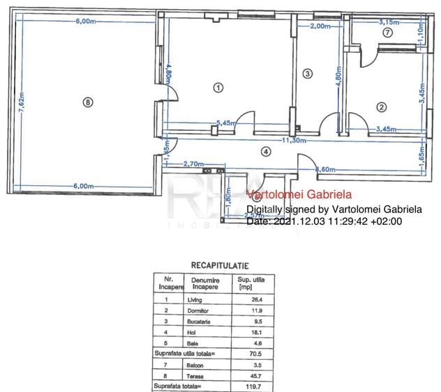 2 camere 2 terase 2 parcari Pipera langa Porsche Center