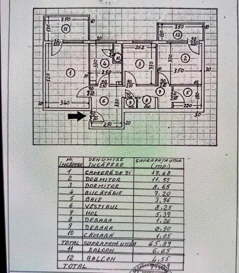 Apart 3 Camere Decomandat-77mp-etj2-Verigei(Piața Progresul/viitor Metrou M4)