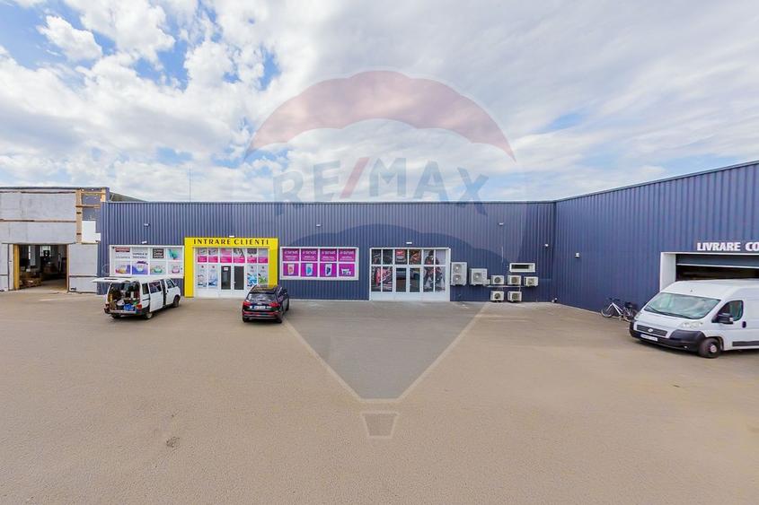 DE INCHIRIAT/VANZARE spatiu comercial cu acces TIR si parcare privata