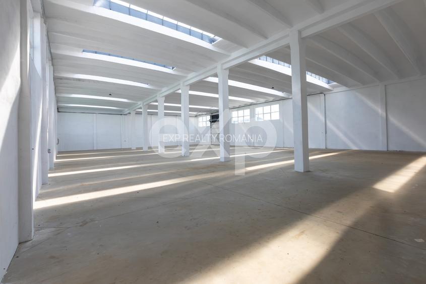 Hală industrială de închiriat – 1.002 mp utili | Calea Moinești | Acces TIR - 6