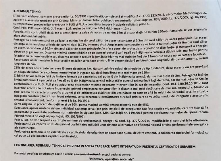 Vorovesti TEREN 500mp intravlan cu utilitati lot de casa