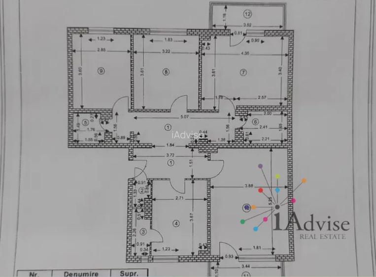 Apartament spațios, decomandat, în cartierul Noua - 15