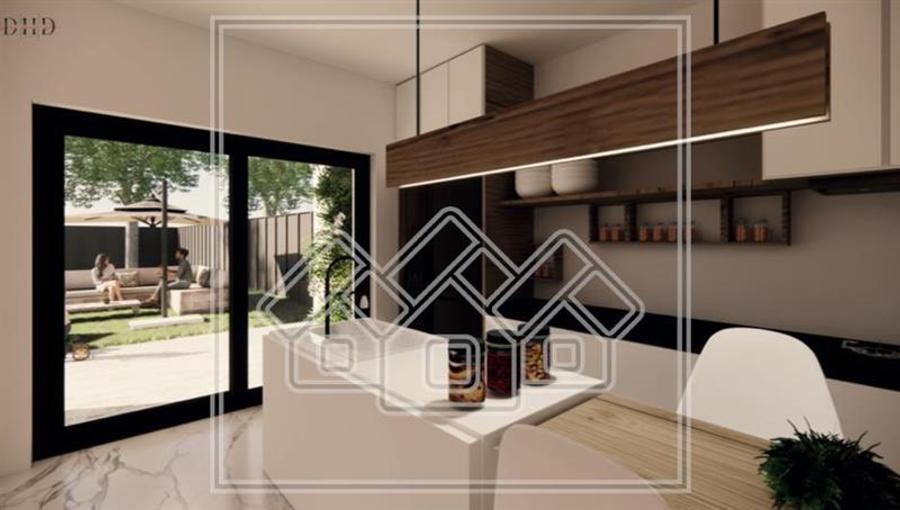 Casa individuala, teren 575 mp, predare la alb, Selimbar