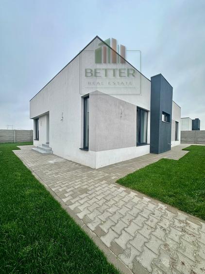 Casă parter modernă – 4 camere, 2 bai ,teren 410 mp – Berceni Ilfov