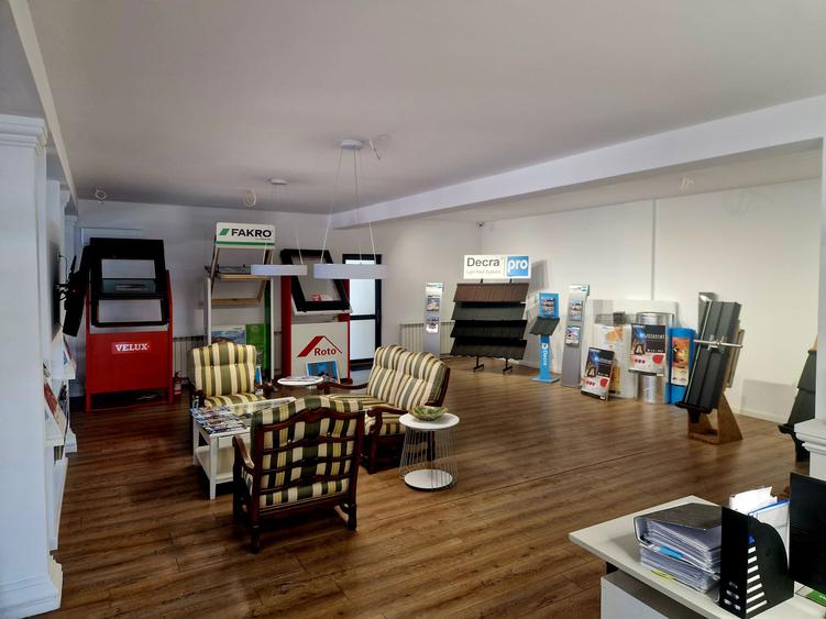 Spatiu de vanzare recomandat pentru depozit, productie, birouri, comercial.