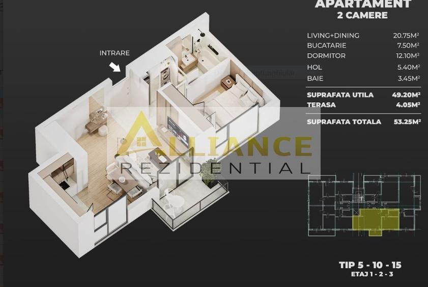 AME Residence Apartamente incalzire in pardoseala