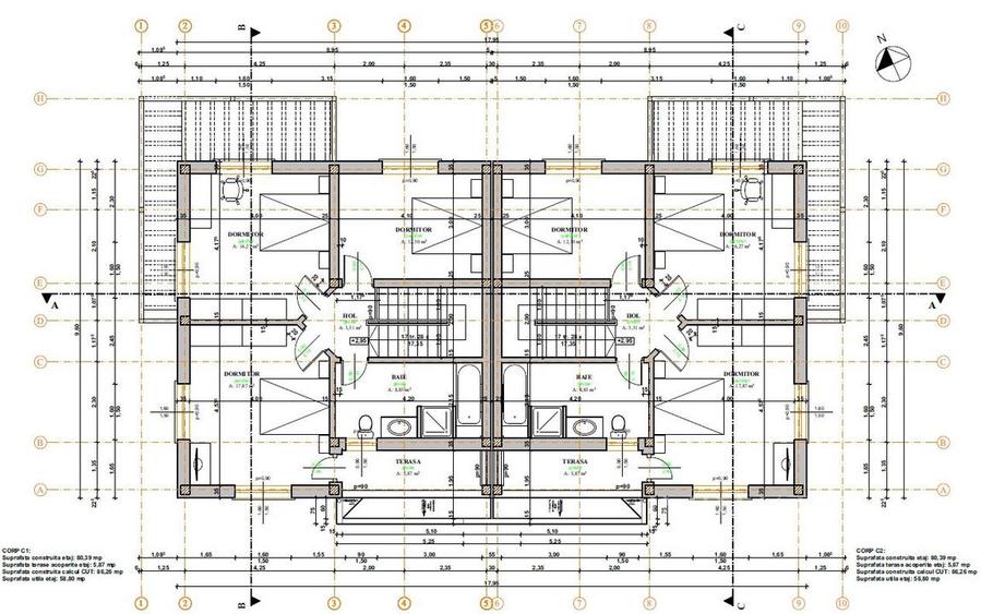 Duplex 5 camere Dezmir