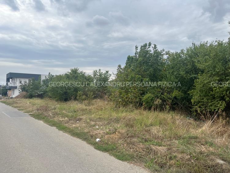 Teren 1000m Jilava  Str.Garii,Asfaltat ,Utilitati - 5