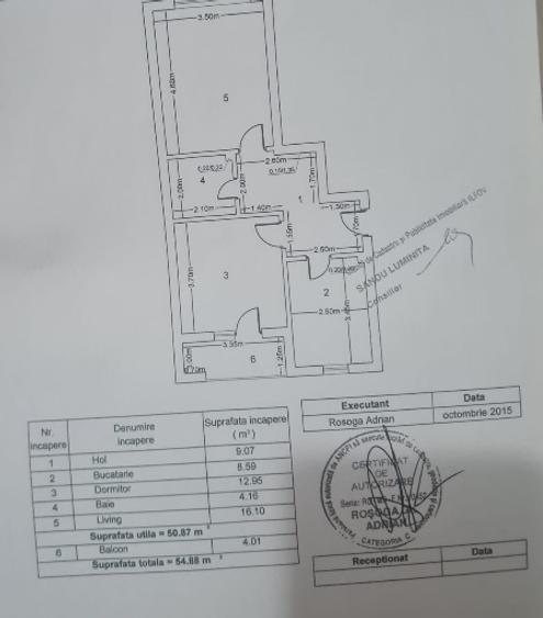 Apartament 2 camere mobiat + loc parcare, bloc 2015 Chiajna