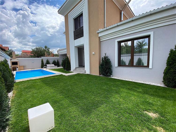 Proprietate de lux cu piscina si design modern-Dumbravita