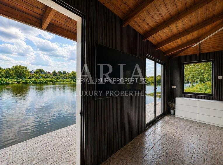 SNAGOV VILA | 36m DESCHIDERE LA LAC | PONTON 250mp | JACUZZI | SPA | BOWLING - 28