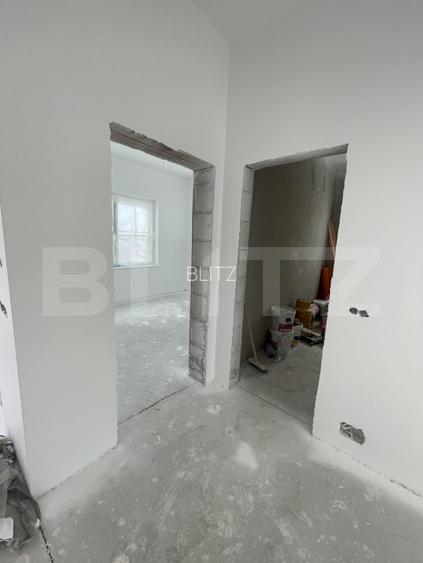 Casa pe un nivel, 120 mp utili, 580 mp de teren, Bistrita