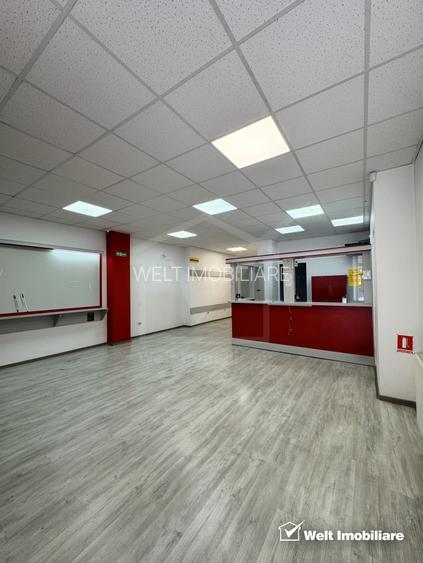 Spatiu comercial parter, piata Zorilor, vad intens, posibilitate terasa